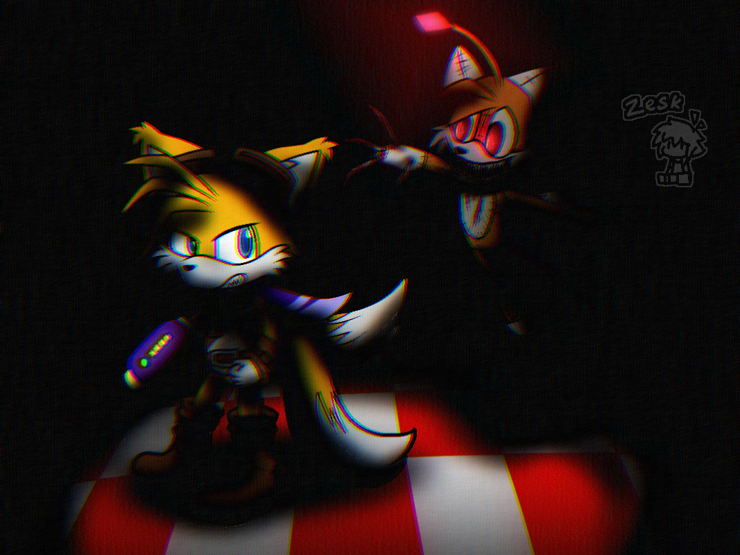 Klanter Acidreg's Art Dungeon 🇺🇸🇲🇽 on X: The Tails doll. #Tails #sonic  #HorrorCommunity  / X